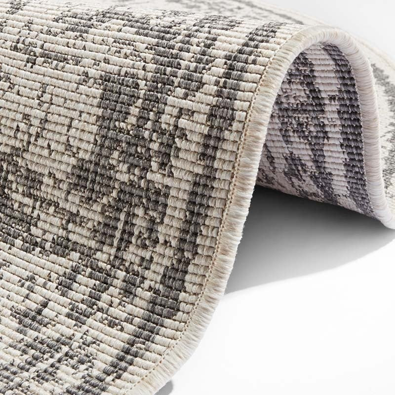 Dubbelzijdig Vloerkleed Borbon Grijs - NORTHRUGS Twin Supreme - Rond - Dekbed-Discounter.nl