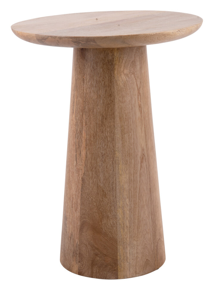 Leitmotiv Bijzettafel Force Mangohout, 35cm - Naturel - Rond