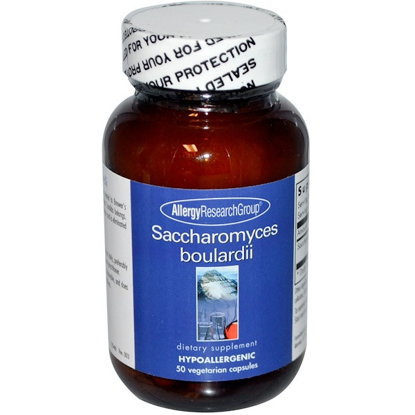 Saccharomyces Boulardii 50 Veggie Caps - Allergy Research Group