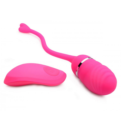 XR Brands Luv-Pop - Rechargeable Vibrating Egg with Remote Control