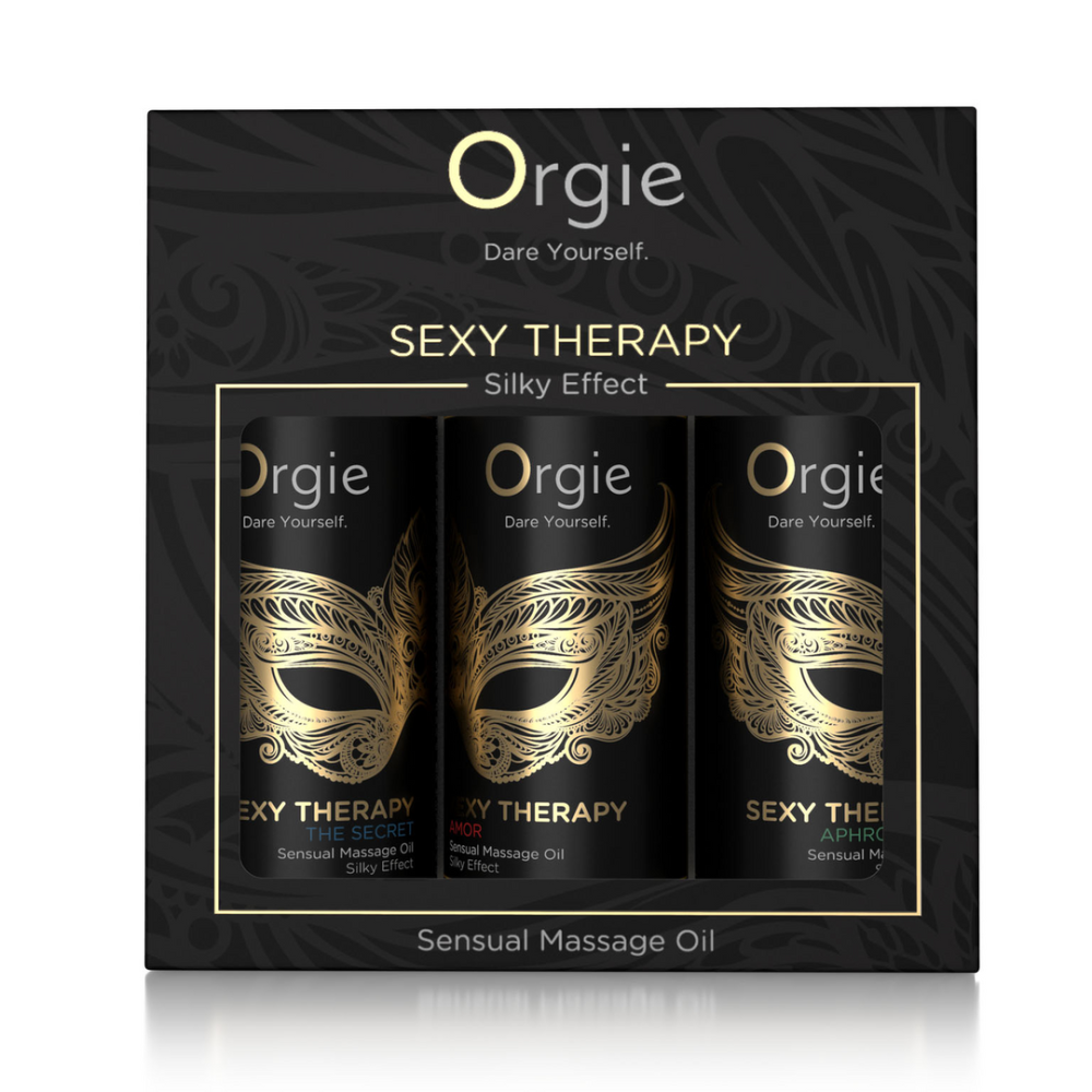 Orgie Sexy Therapy - Sensual Massage Oil Set - Mini Size