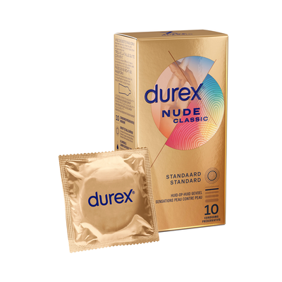 Durex Nude Classic - Condoms - 10 Pieces