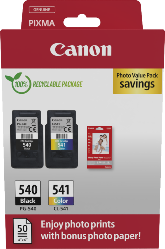 Canon PG-540/CL541 Inkt 4-pack