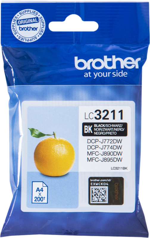 Brother LC3211 Cartridge Zwart