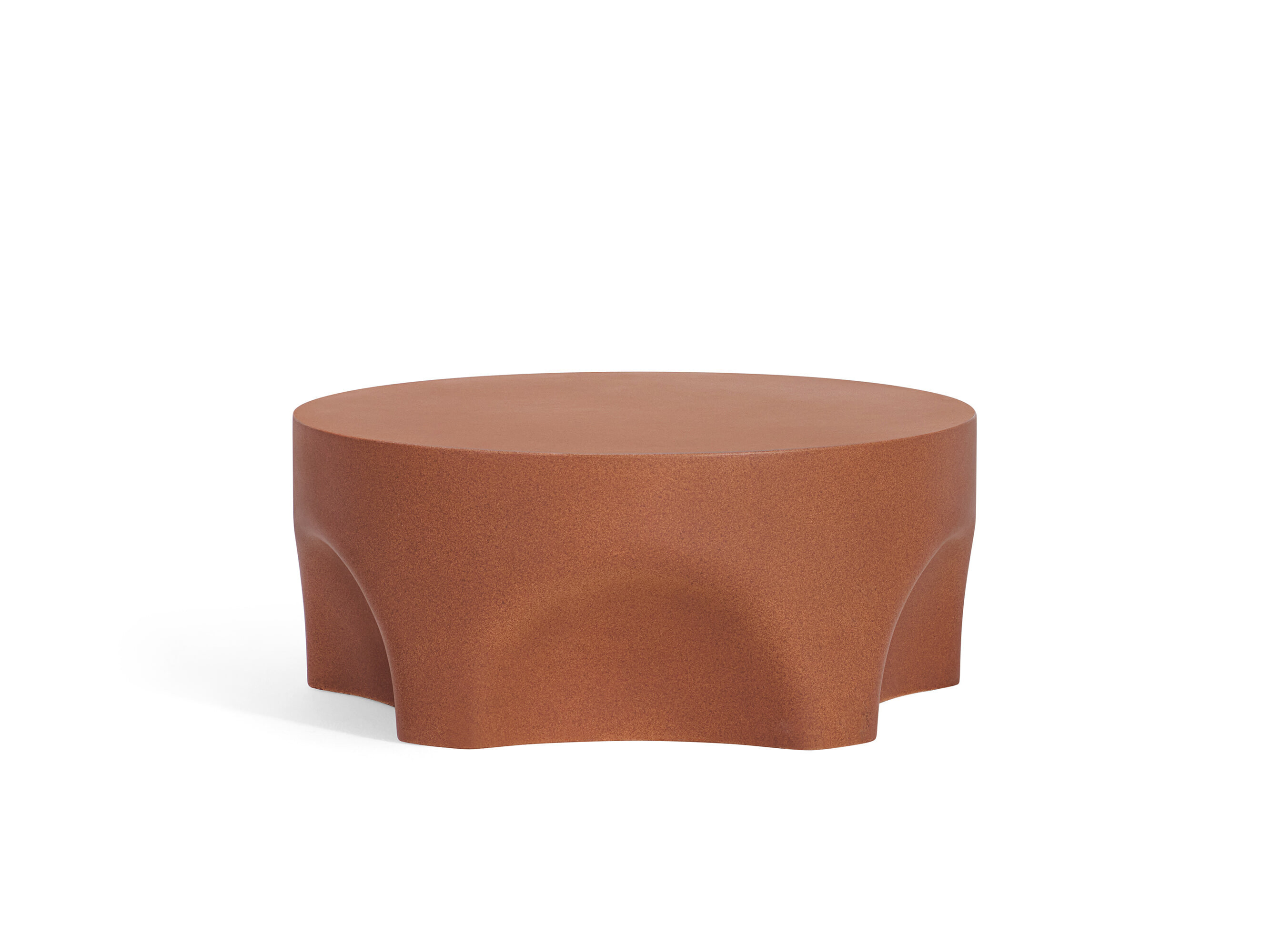 Jesper Home Ronde Salontafel Kamo Terracotta, 70cm - Bruin