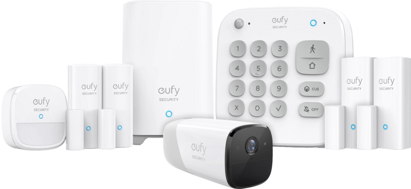 Eufy Home Alarm Kit 7-delig + Eufycam 2 Pro