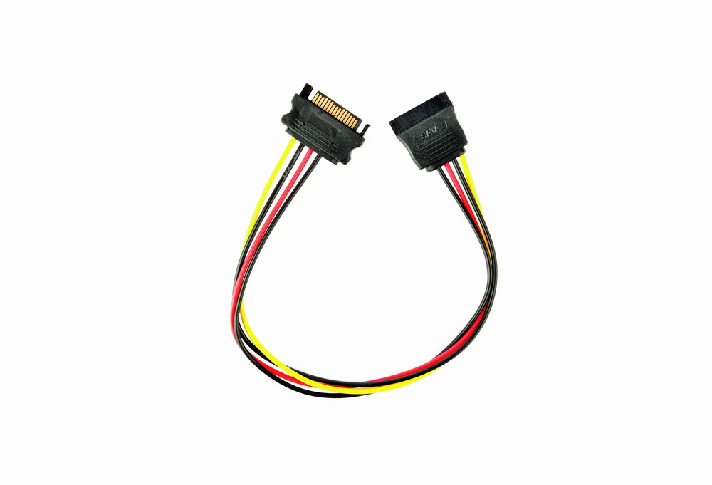 SATA voedings-verlengkabel, 0,15 m