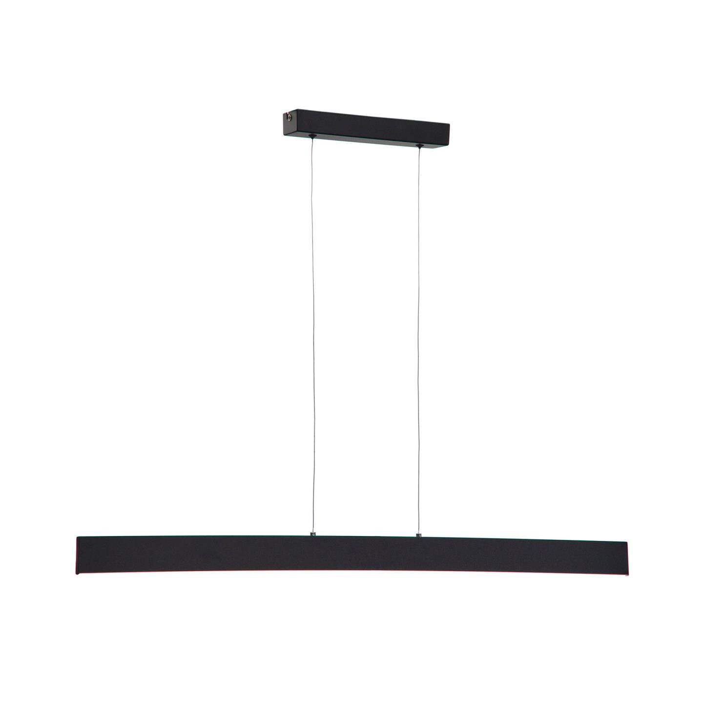 Kave Home Plafondlamp 'Boadella' 100cm, kleur Zwart