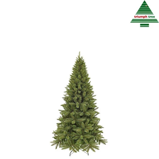 Kunstkerstboom Triumph Tree Forest frosted slim groen h120 x d69cm