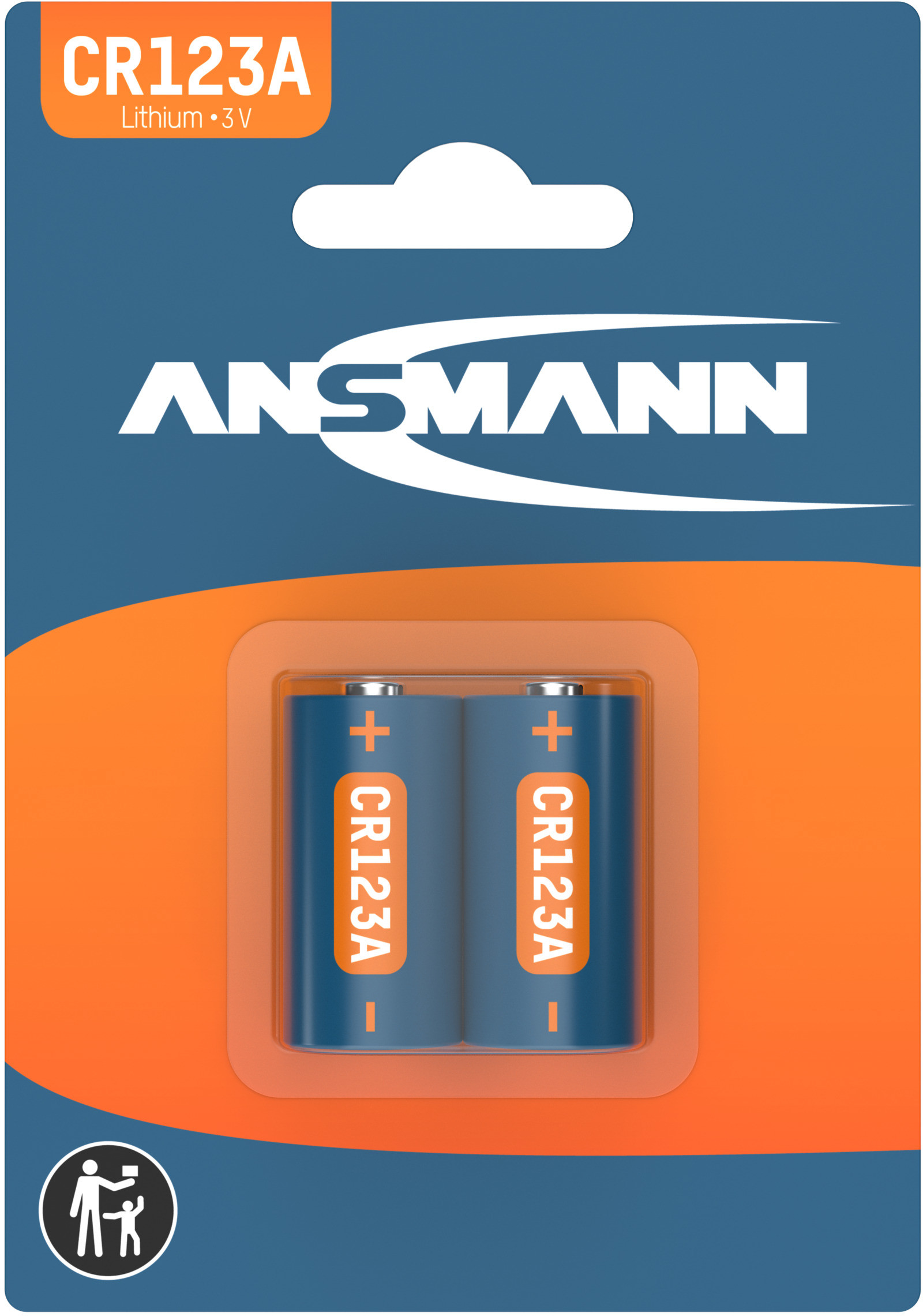 Ansmann CR123A 2x