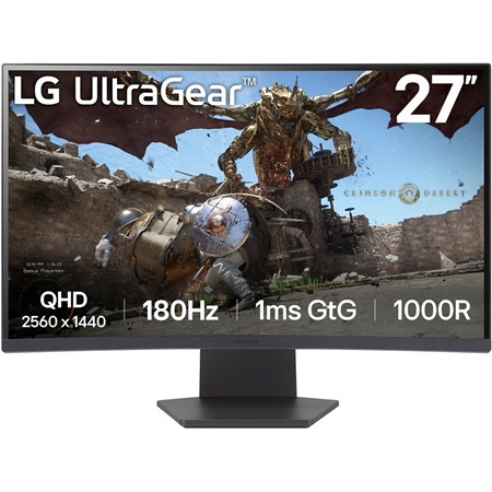 LG UltraGear 27GS60QC-B monitor