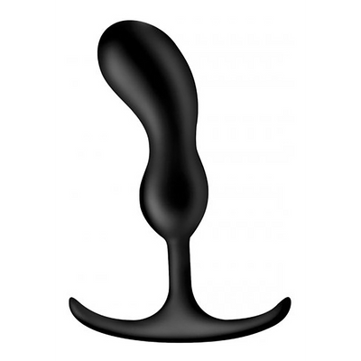 XR Brands Premium Silicone Weighted Prostate Plug - Medium