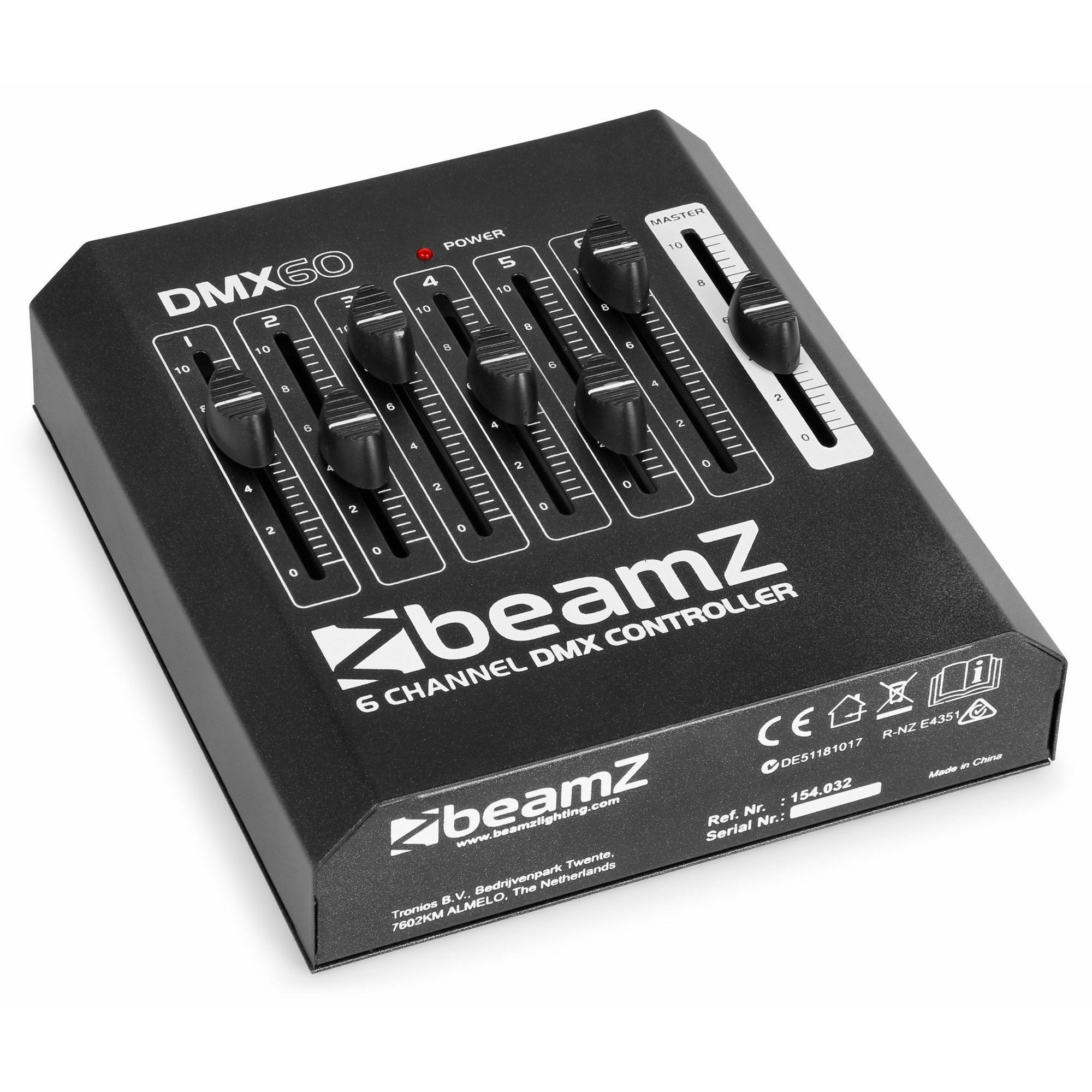 Retourdeal - BeamZ 6 kanaals DMX60 Controller