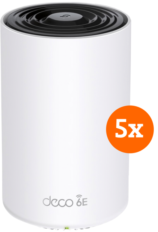 TP-Link Deco XE75 Pro Mesh Wifi 6E (5-pack)