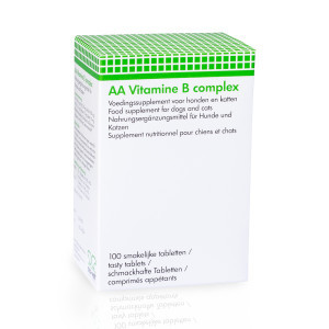 AA Vitamine B Complex voor hond en kat 100 tabletten