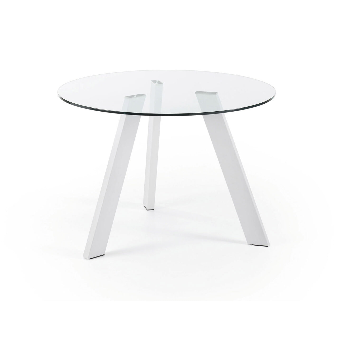 Kave Home Ronde Eettafel Carib - Wit