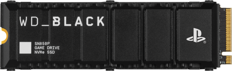 WD Black SN850P 4TB Heatsink NVMe SSD