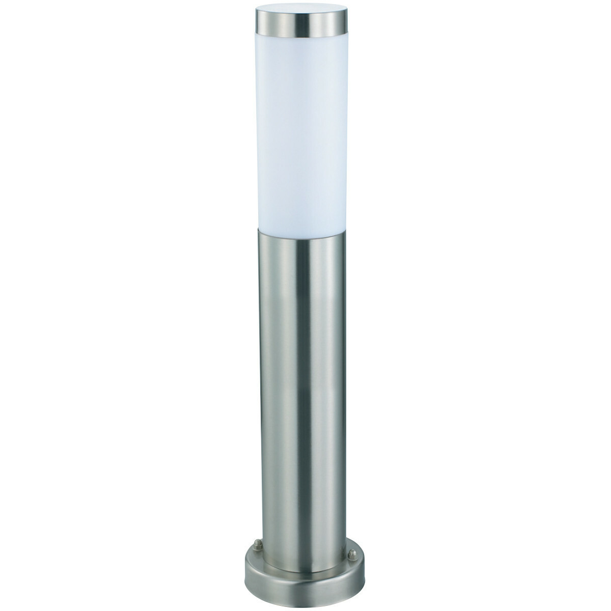 LED Tuinverlichting - Staande Buitenlamp - Laurea 4 - E27 Fitting - Rond - RVS - Philips - CorePro Lustre 827 P45 FR - 4W - Warm Wit 2700K