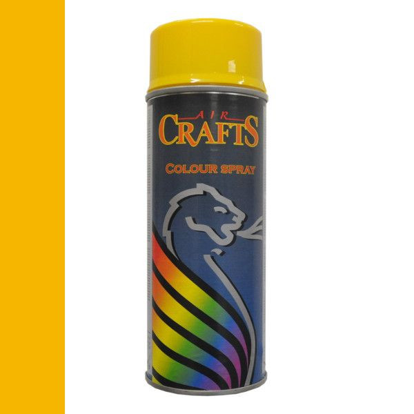 Crafts Spray RAL 1021 Rape Yellow | Koolzaadgeel | Hoogglans