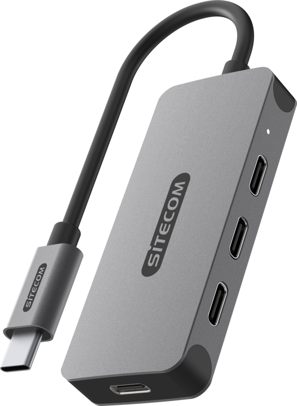 Sitecom USB-C naar USB-C Hub