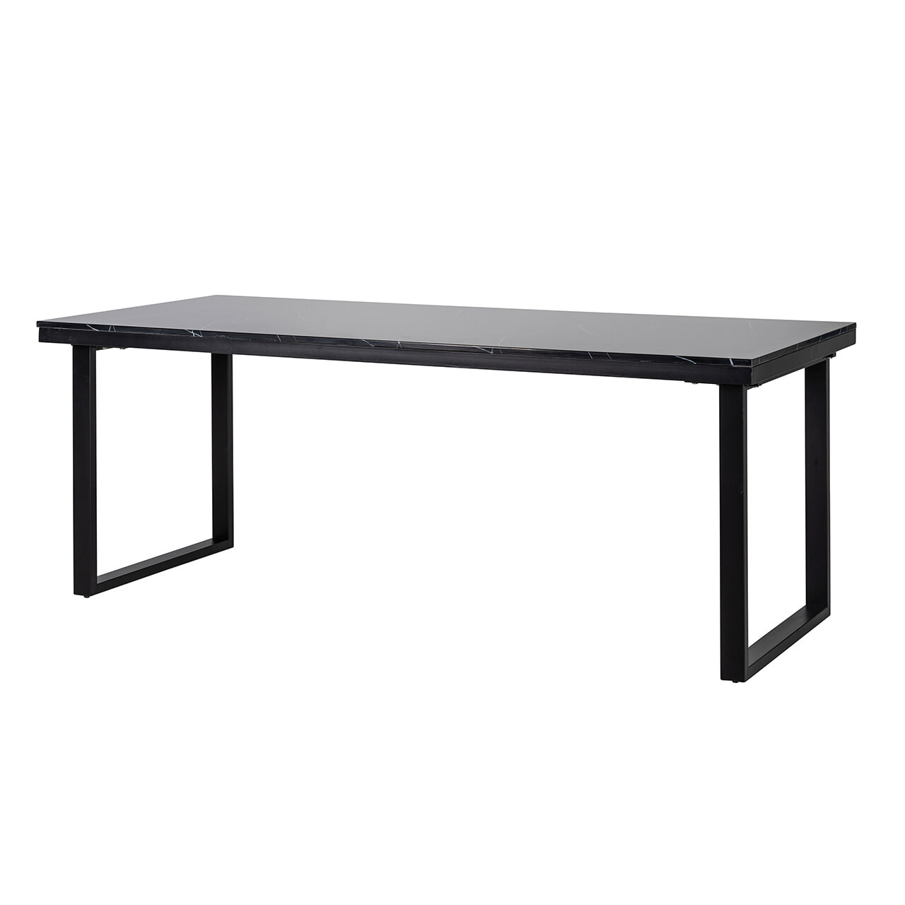 Richmond Eettafel Beaumont Faux Marmer - Zwart