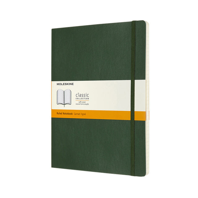 Notitieboek moleskine xl 190x250 ln sc myrt gn