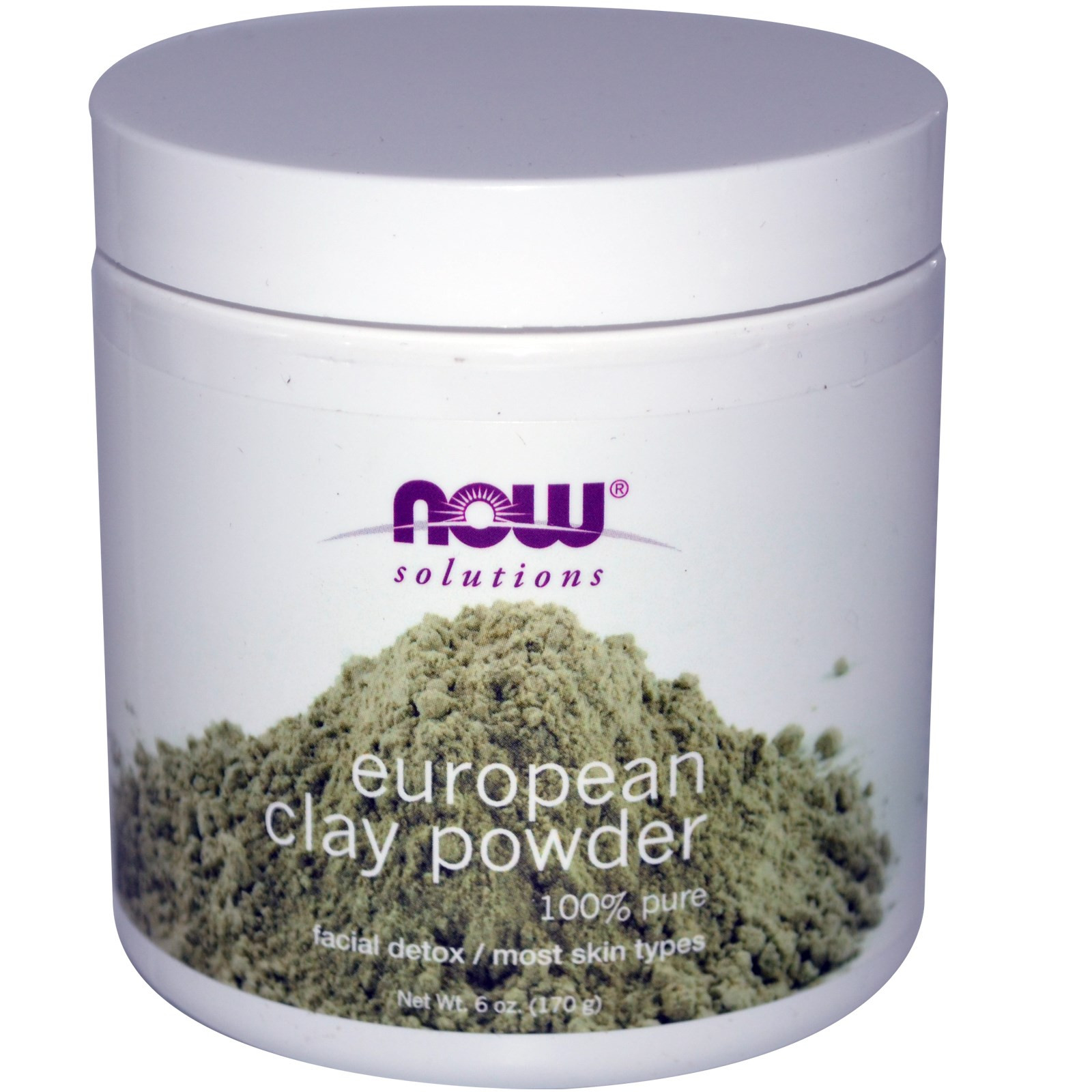 European Clay Powder (170 gram) - Now Foods