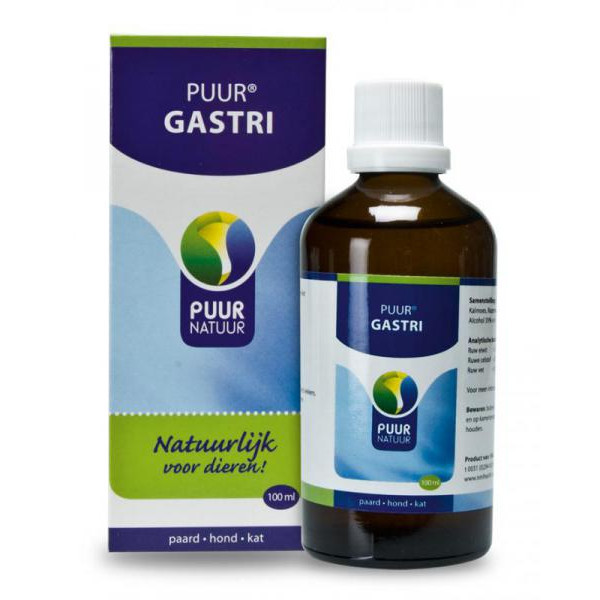 Puur Gastri (maag) voor hond, kat en paard 100 ml