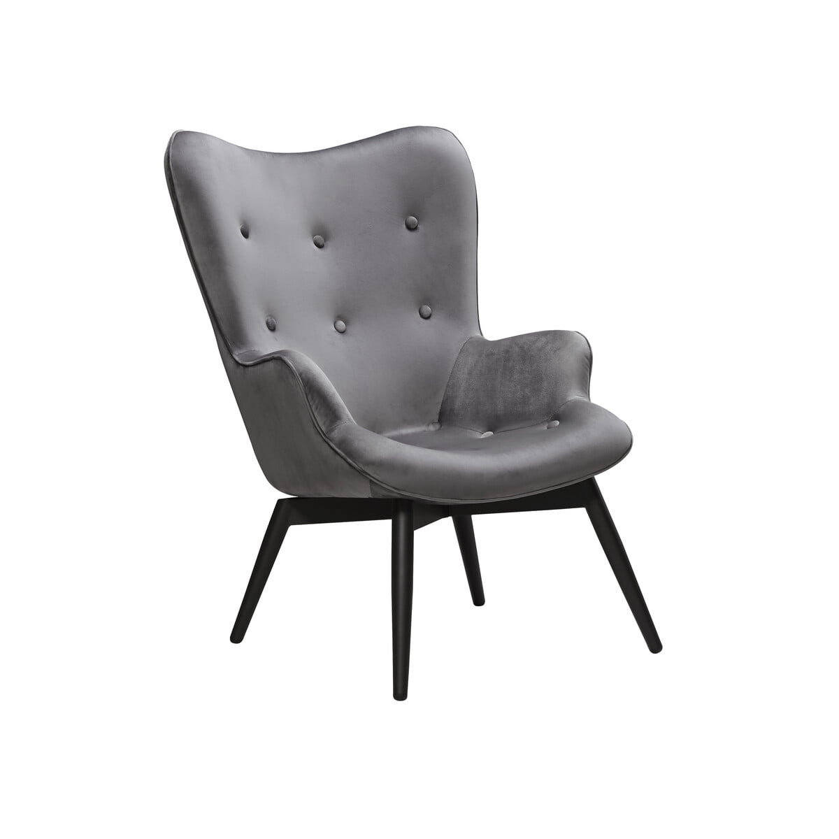 Fauteuil Christine Grijs