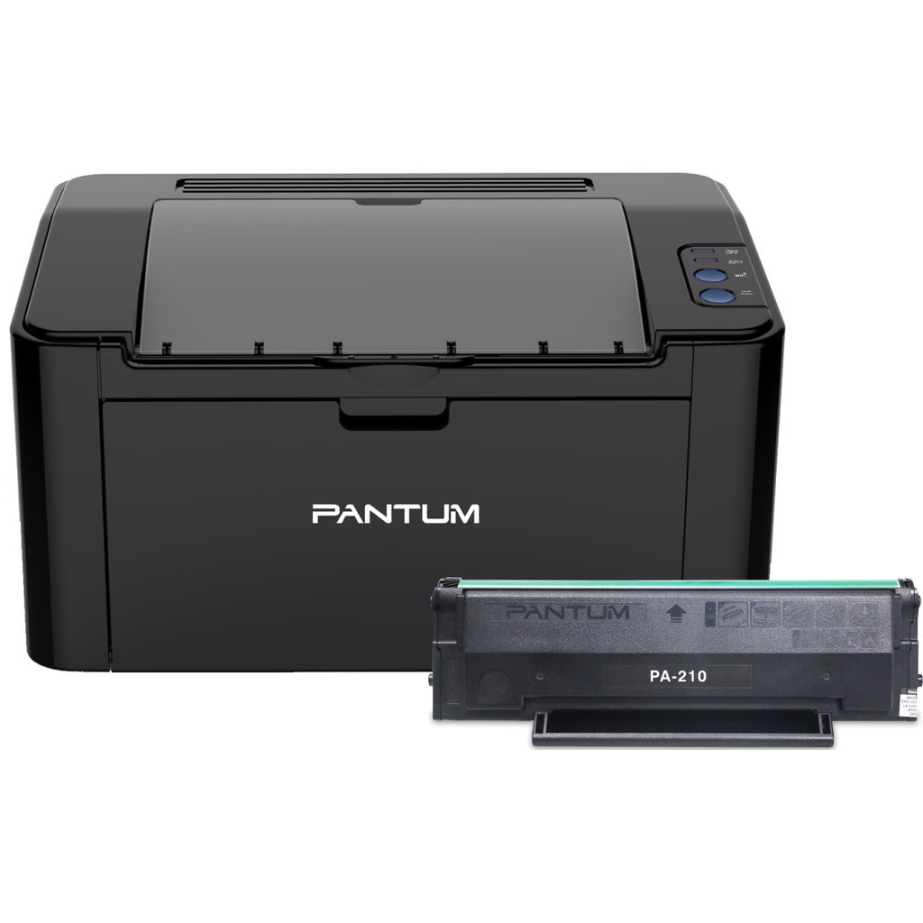 Pantum P2500W + 1 extra zwarte toner