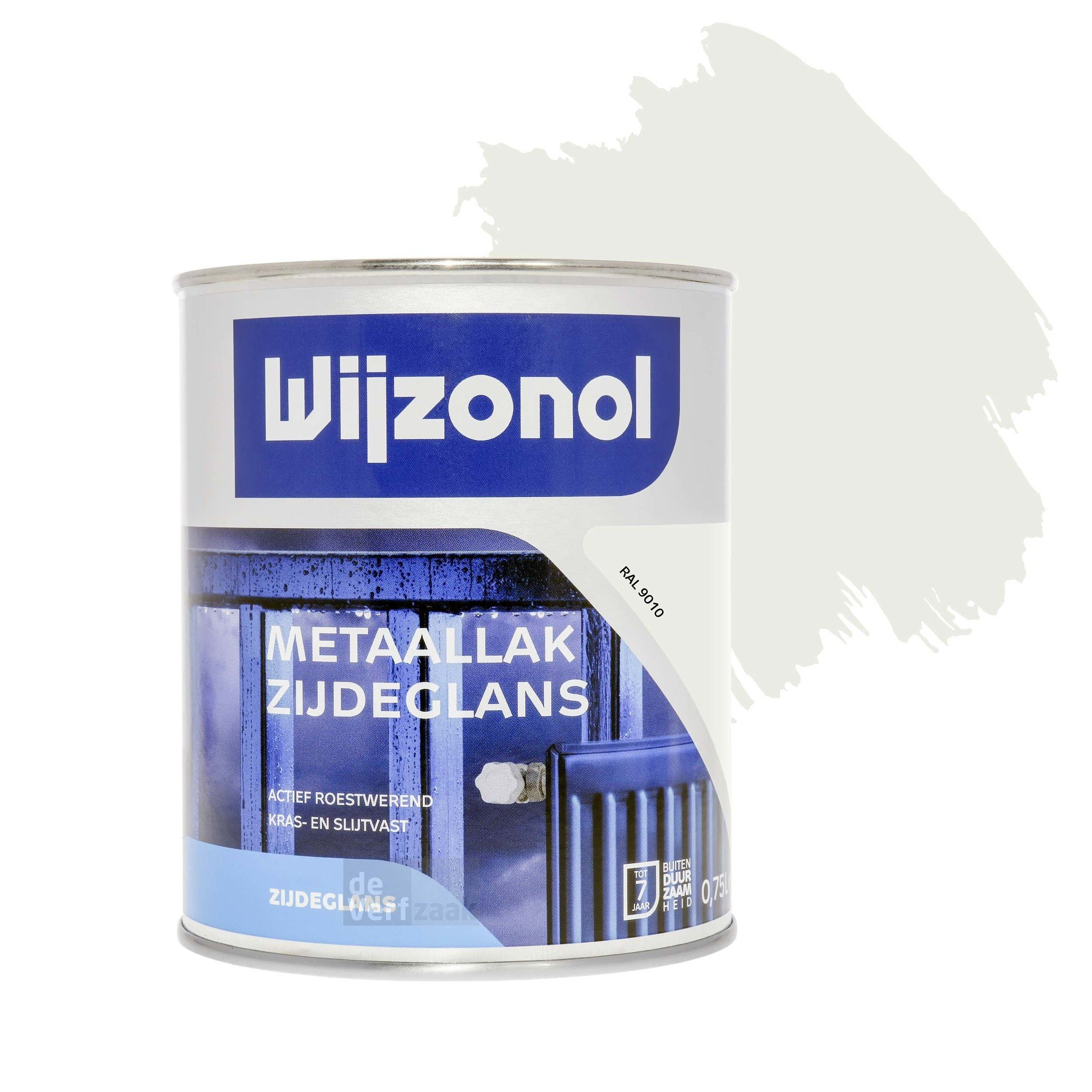 Wijzonol Metaallak Zijdeglans RAL 9010