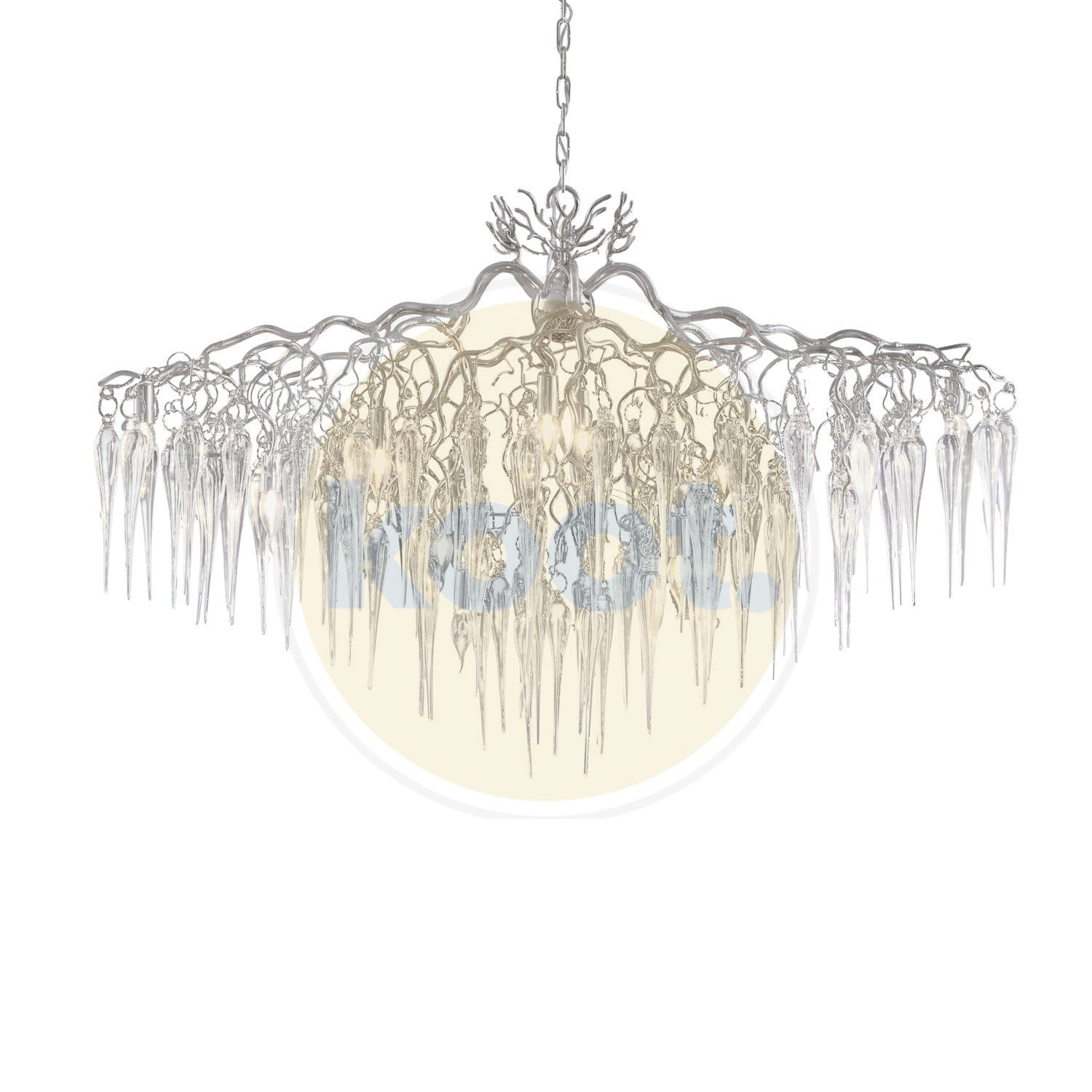 Brand van Egmond - Hollywood Icicles Ovaal Hanglamp