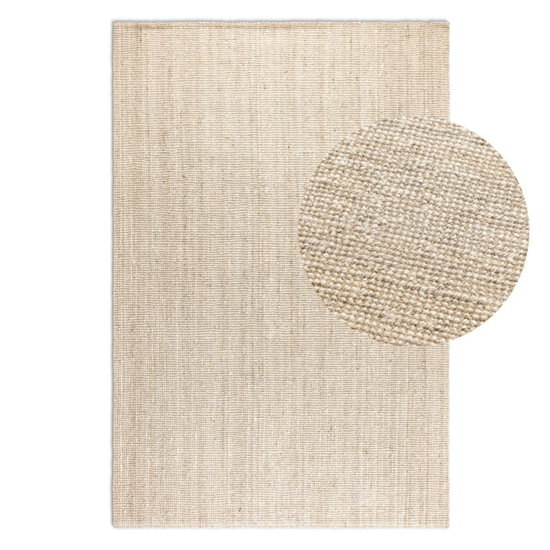 Handgeweven Jute Vloerkleed Crème - Hanse Home - 60x90 cm - Rechthoek - Dekbed-Discounter.nl