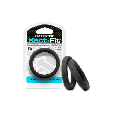 PerfectFitBrand #18 Xact-Fit - Cockring 2-Pack