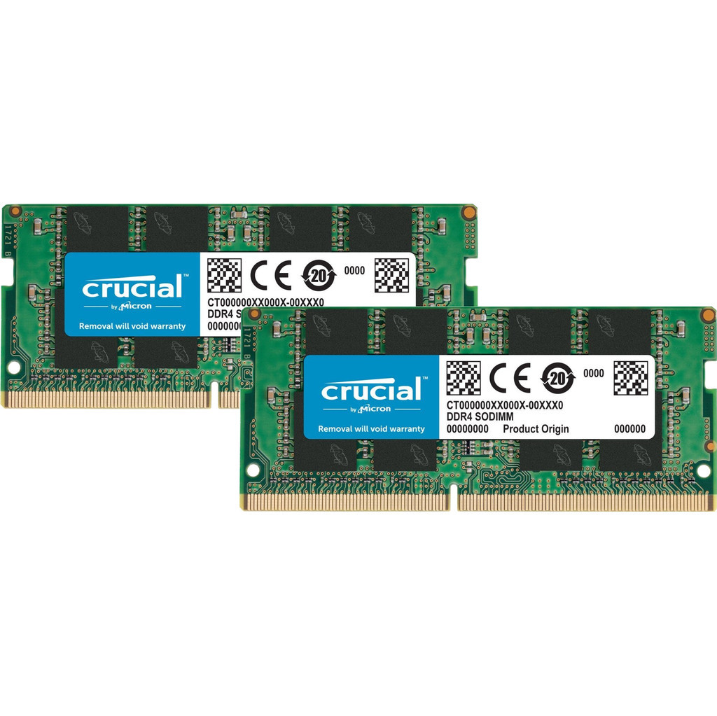 Crucial 8 GB DDR4 SODIMM 2400 MHz Duo Pack