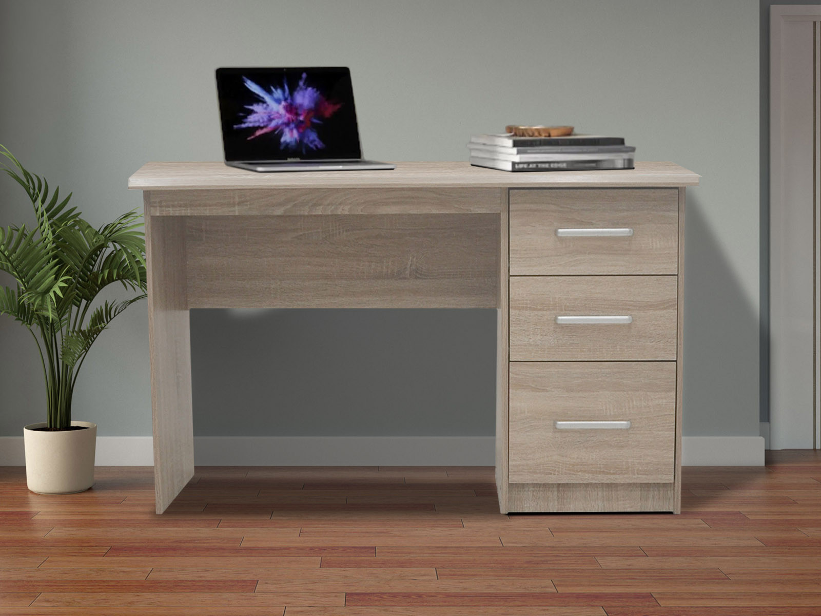 Bureau MATEI 120 cm 3 lades sonoma eik