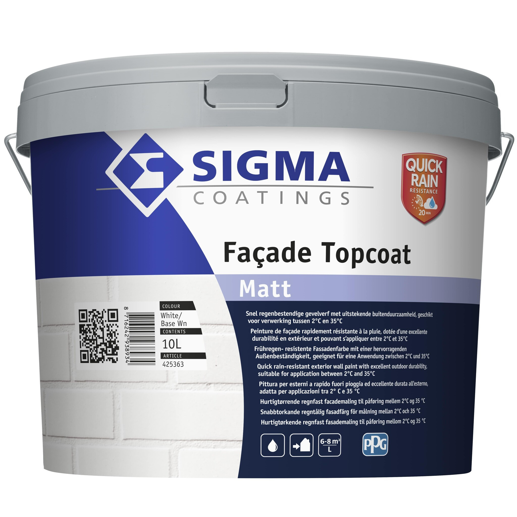 Sigma Facade Topcoat Matt