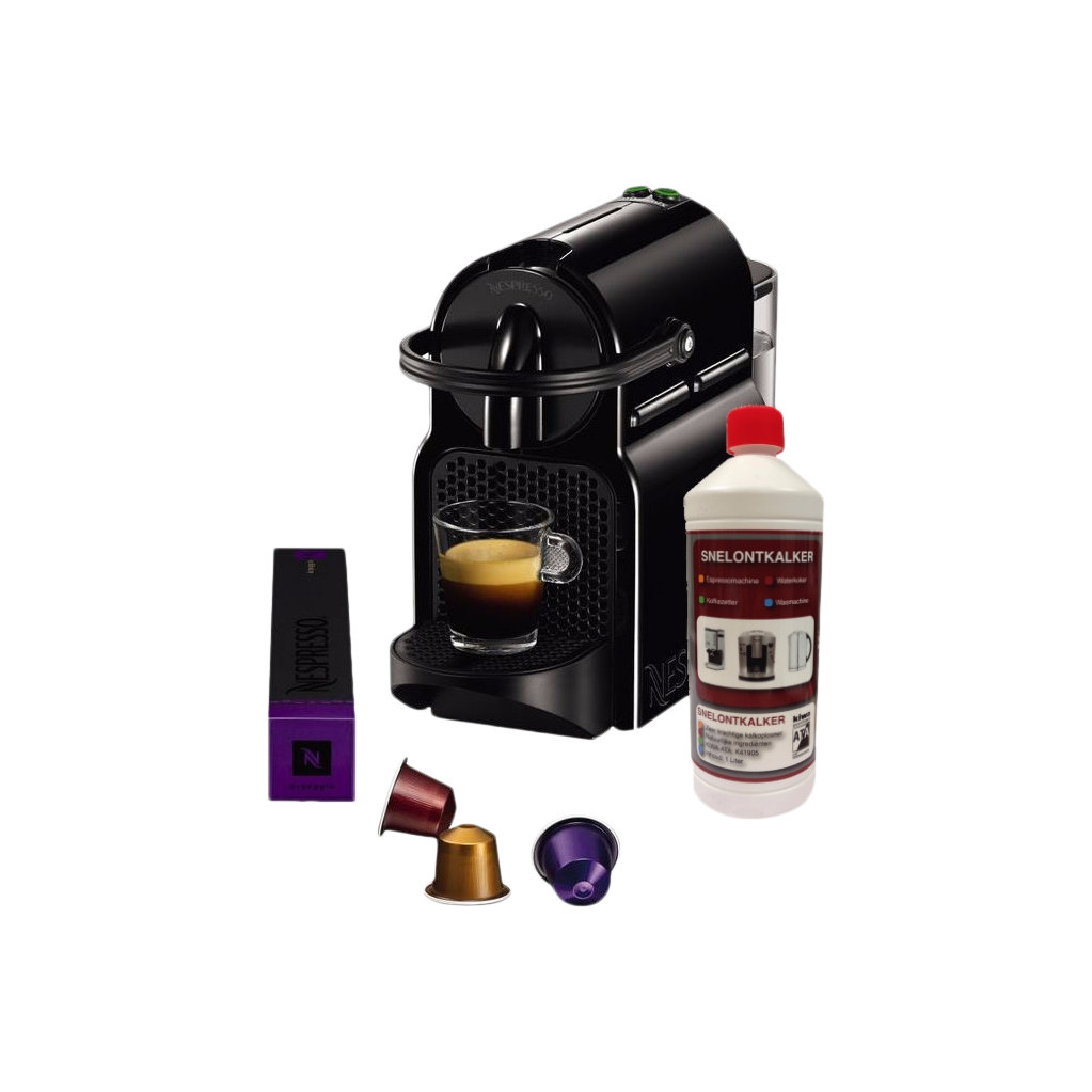 Magimix Nespresso Inissia M105 Zwart + Magimix Ontkalker 1 L