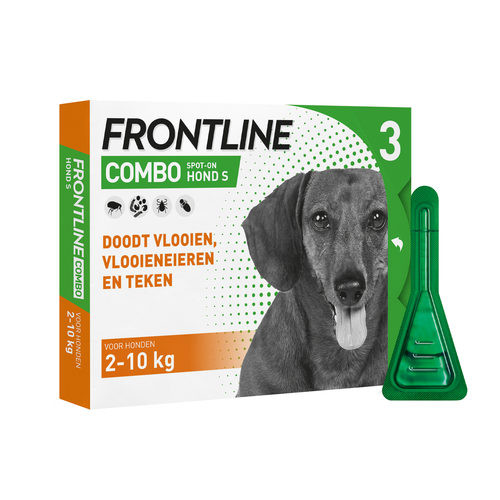 Frontline Combo Spot On 1 Small Hond Small - Anti vlooien en tekenmiddel - 3 pip