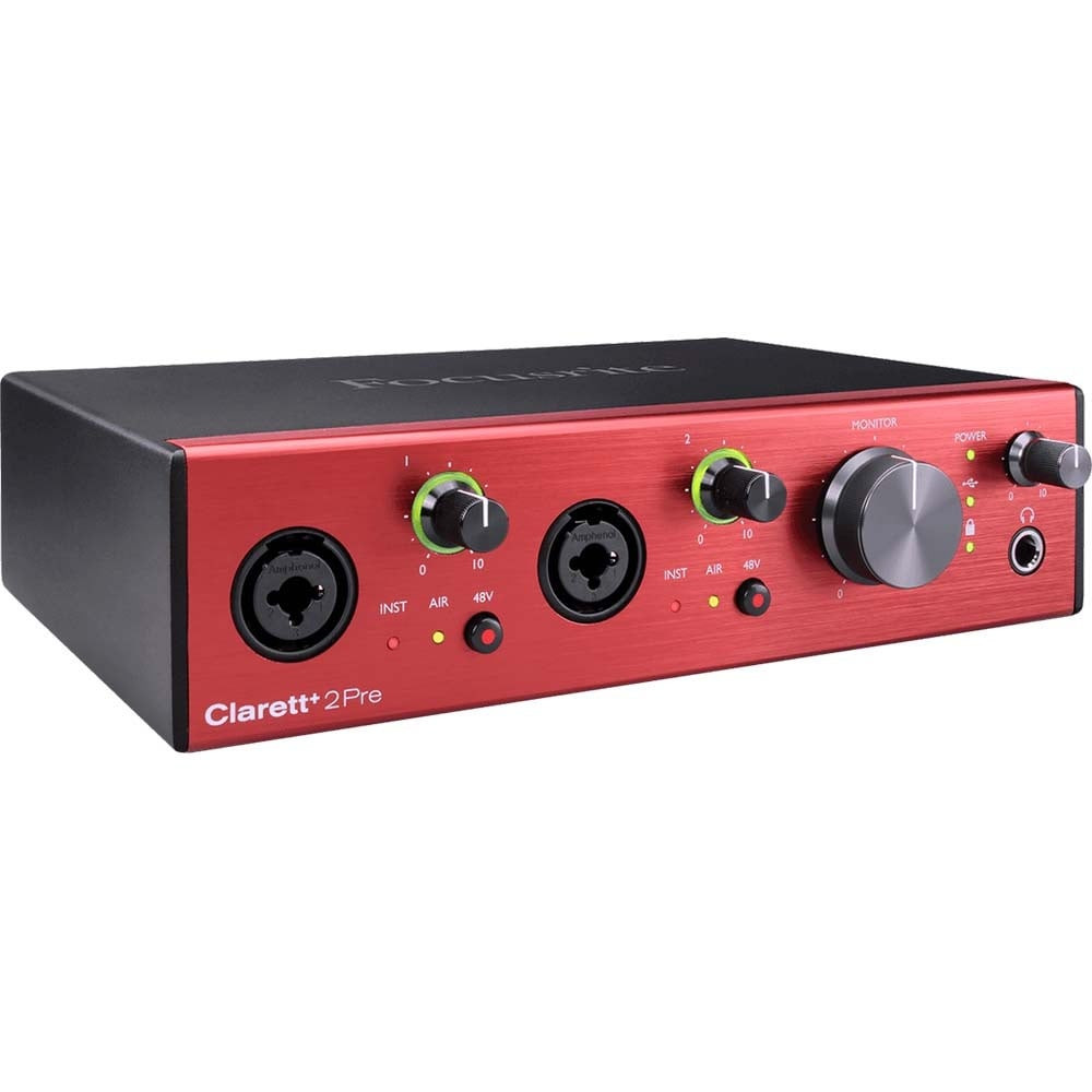 Focusrite Clarett+ 2Pre USB audio interface