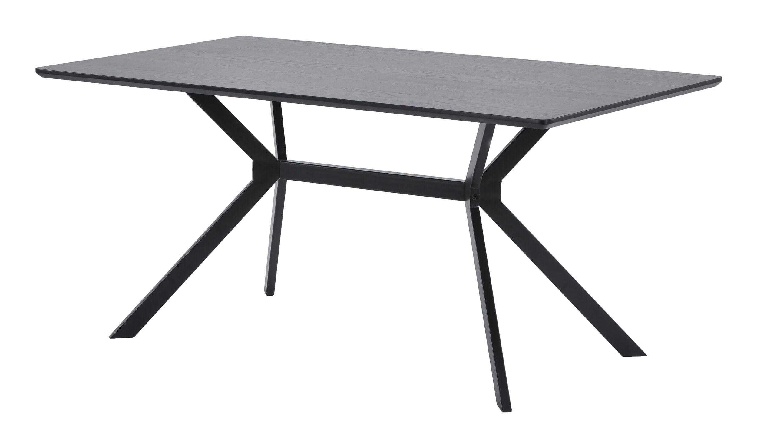 WOOOD Eettafel Bruno - Zwart