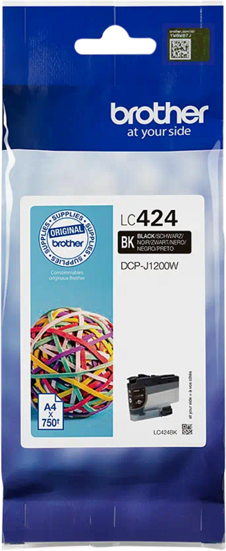 Brother LC-424 Cartridge Zwart