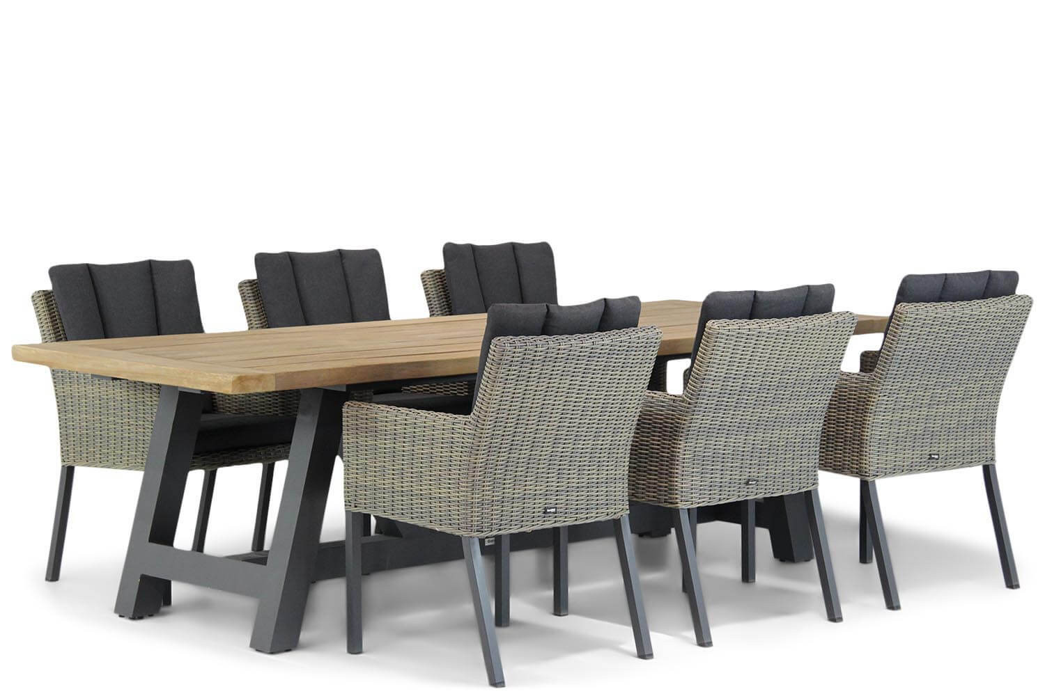 Garden Collections Oxbow/Trente 260 cm dining tuinset 7-delig