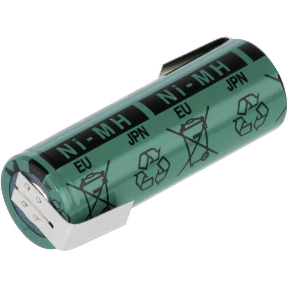 FDK HR-AU-LF Speciale oplaadbare batterij A Z-soldeerlip NiMH 1.2 V 2700 mAh