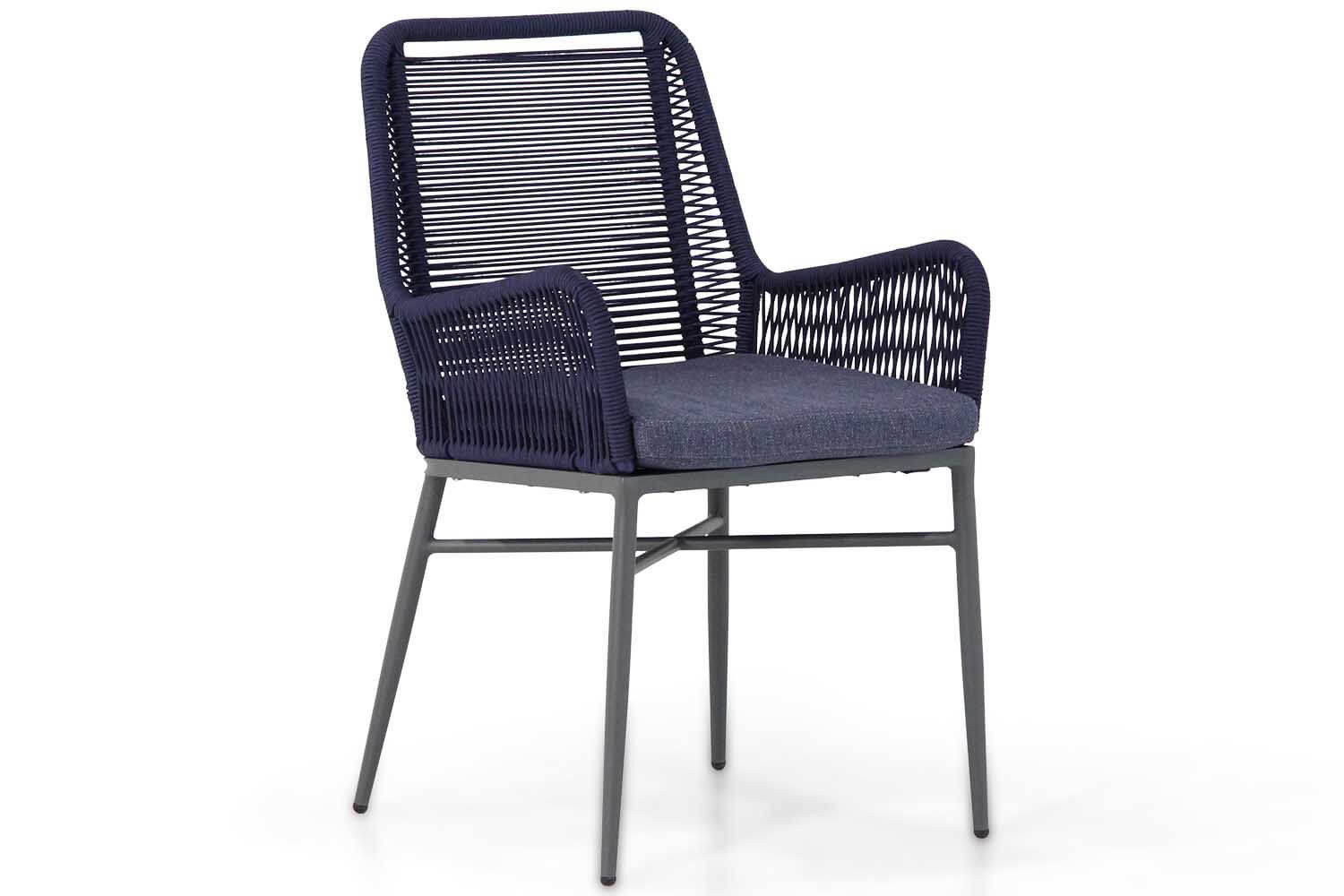 Coco Adali dining tuinstoel navy blue