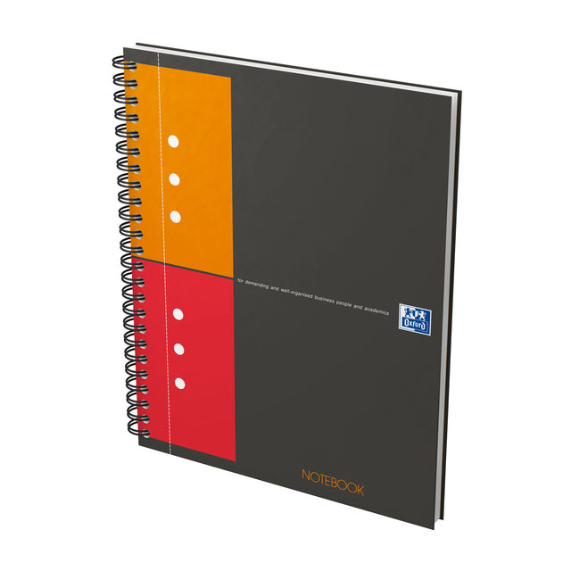 Oxford INTERNATIONAL Notebook, 160 bladzijden, ft A5+, geruit 5 mm