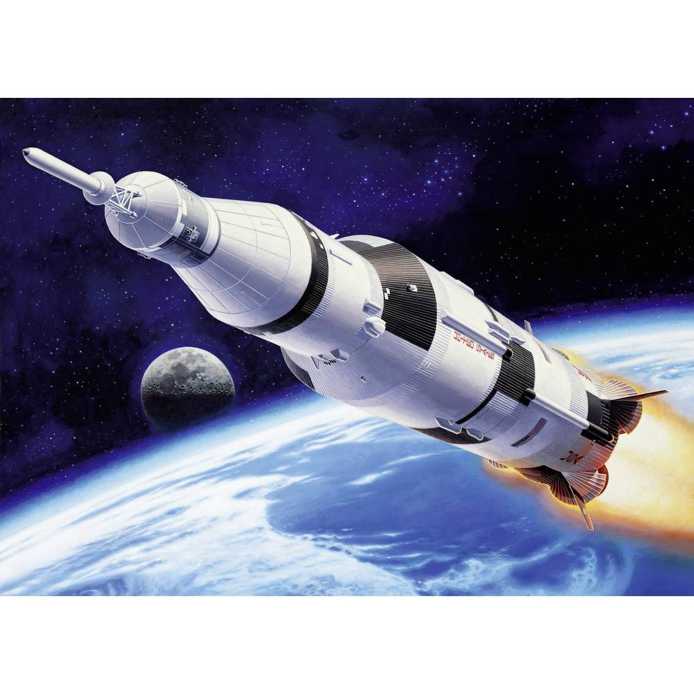 Revell 04909 Apollo Saturn V Ruimtevaartuig (bouwpakket) 1:144