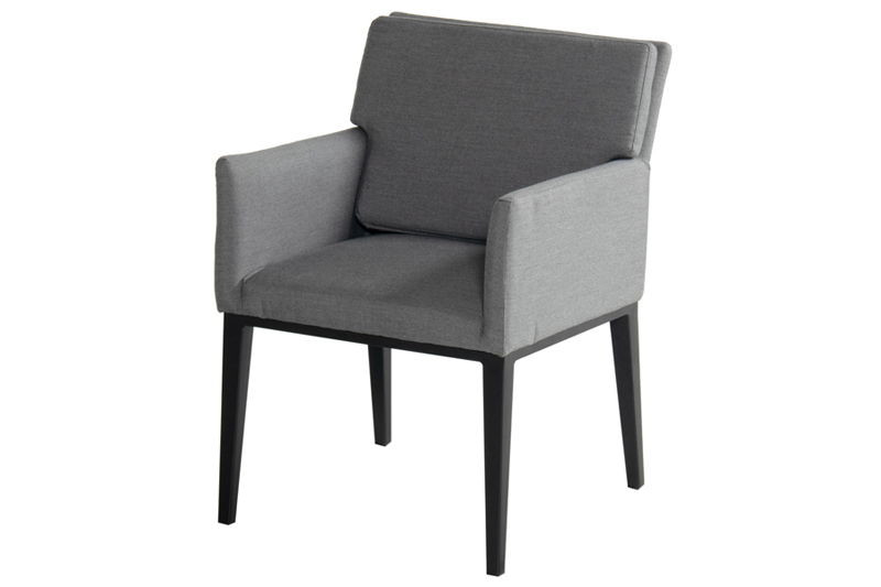 Austin dining stoel Mid Grey - Hartman