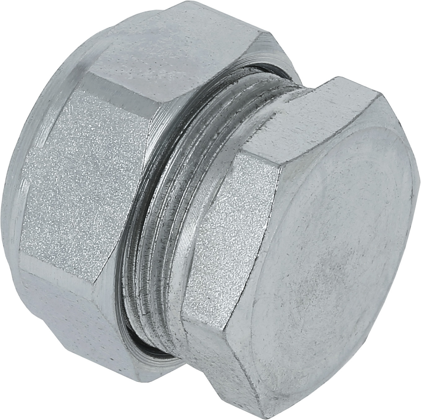 Bonfix Staalverzinkte knelfitting - Eindkoppeling 207 - 1 x knel - 42mm