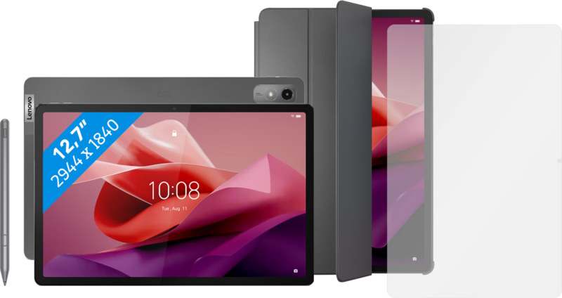 Lenovo Tab P12 256GB Wifi Grijs + Beschermpakket